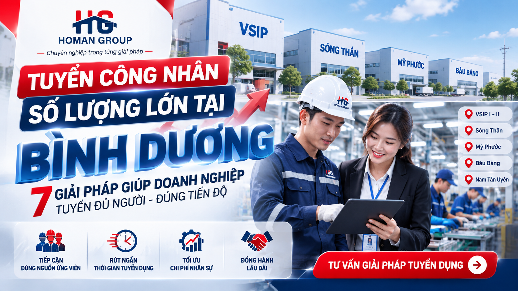 Tuyển Công Nhân Số Lượng Lớn Bình Dương: 7 Giải Pháp